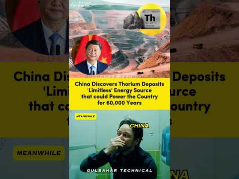 Thorium Deposits Discovered — World About to Change! 🌎⚡