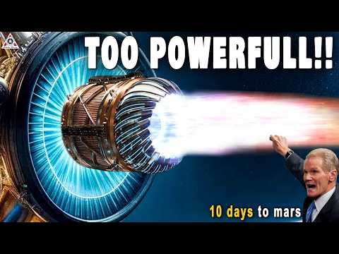 NASA&#039;s New Nuclear Rocket Engine to Mars in a Day! Even Faster than SpaceX Starship...