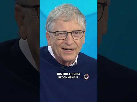 Bill Gates shares how he uses AI in his personal life