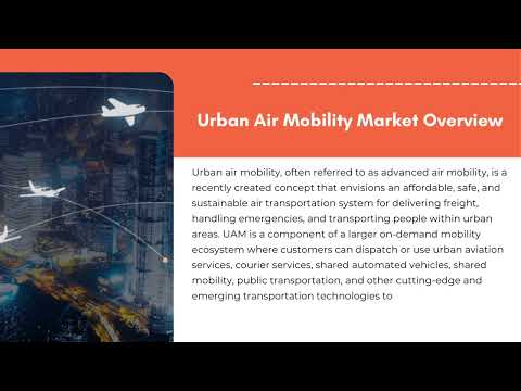 Urban Air Mobility Market | Exactitude Consultancy Reports