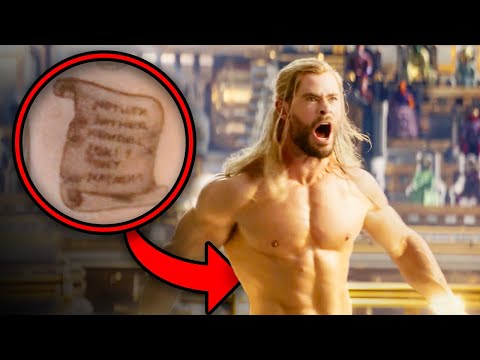 THOR LOVE AND THUNDER BREAKDOWN! Easter Eggs &amp; Details You Missed!