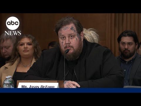 Watch Jelly Roll deliver testimony at Senate hearing on fentanyl bill