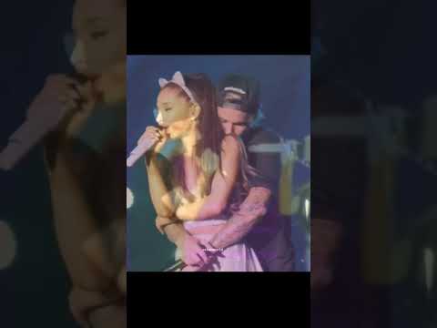 Ariana Grande avoid Justin Bieber&#039;s touch #shorts