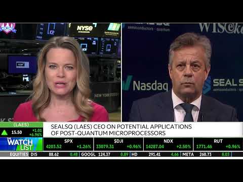 SEALSQ LAES CEO On A.I. In Post Quantum Computing Semiconductors