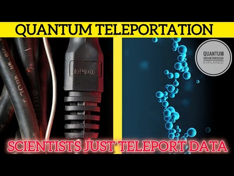 Scientists Teleport Data Through the Internet – Quantum Breakthrough Explained