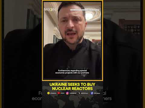 Backing For Ukrainian Purchase Of Soviet-Designed Nuclear Reactors &#039;Major Step&#039;: Zelensky | WION
