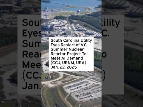 South Carolina Utility Eyes Restart of V.C. Summer Nuclear Reactor Project To Meet AI Demand