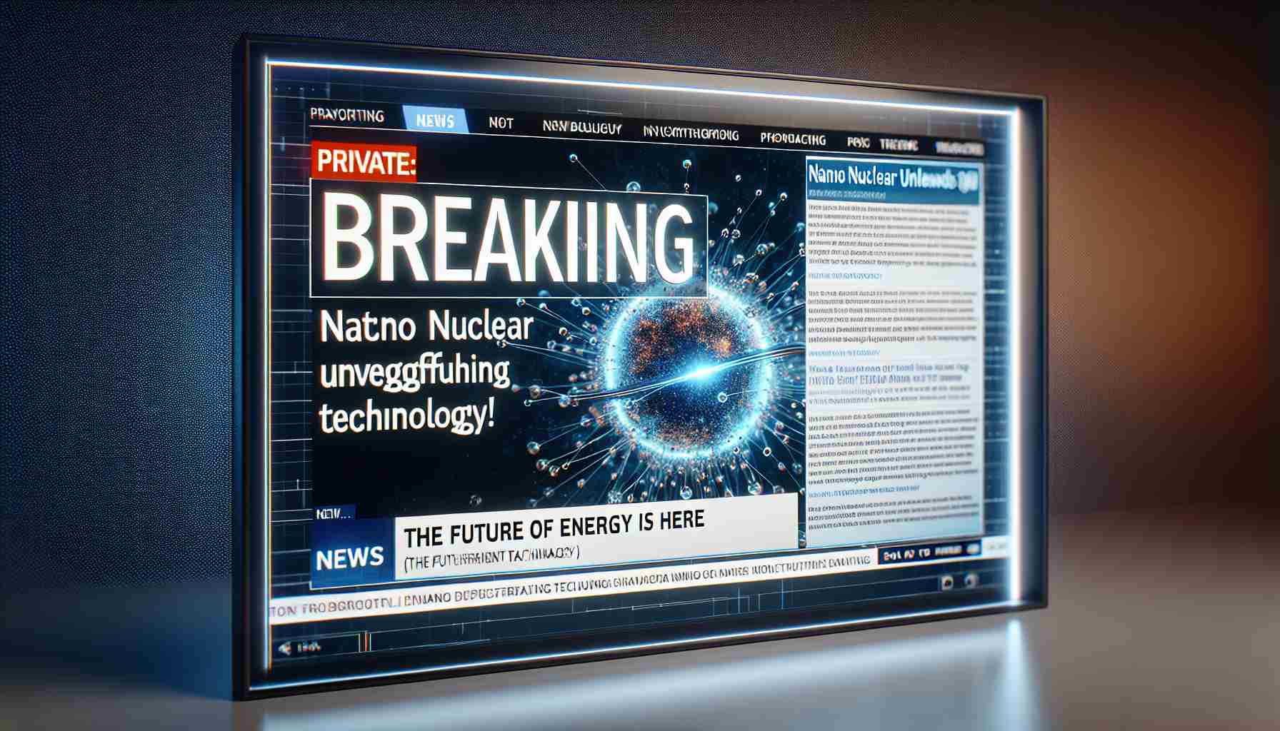 Breaking: NANO Nuclear Unveils Groundbreaking Technology! The Future of Energy is Here Breaking: NANO Nuclear Unveils Groundbreaking Technology! The Future of Energy is Here
