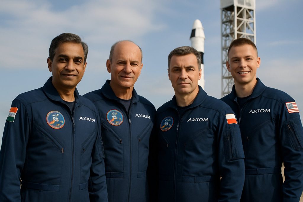 Axiom Space’s Daring Fourth ISS Mission Set to Make History for India, Poland & Hungary